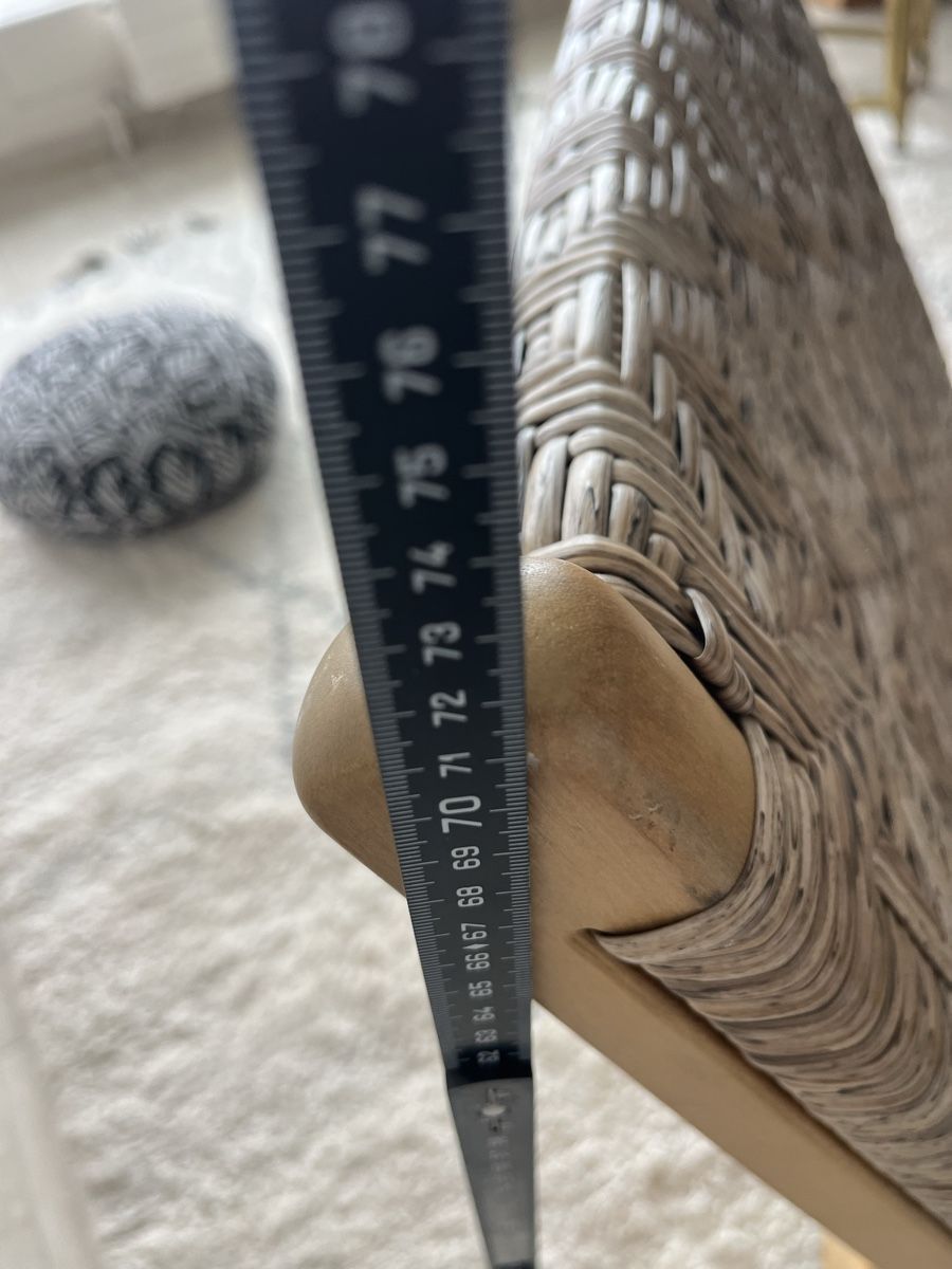 Poltrone: Loungesessel Holz mit Geflecht – Usato da Kerzers venduto da del13 8
