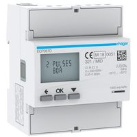 Compteur d'énergie AMD HA ECP381D 3P direct 80A