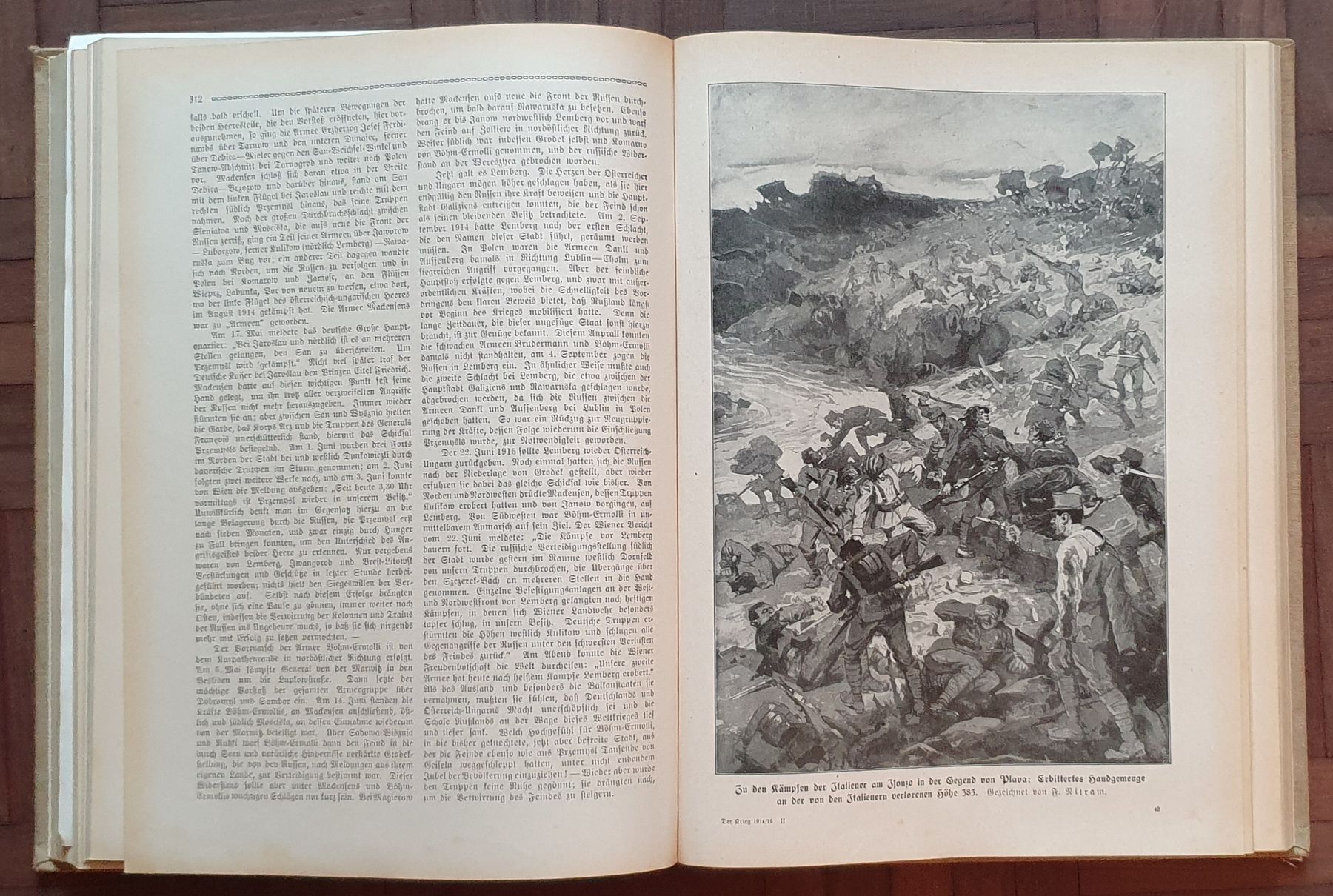 Bücher: Buch  "Der Krieg 1914/16" in Wort und Bild – Gebraucht aus Kreuzlingen von Rschweiz1 7