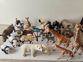Schleich Savannah Afrika Wild Australien Dschungel Zoo Set