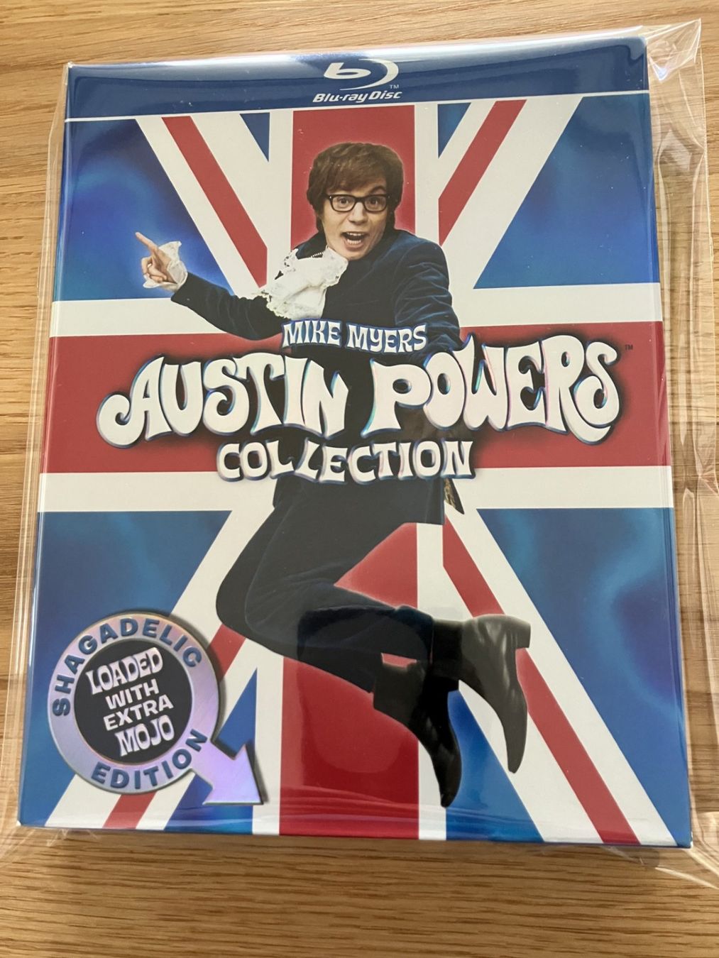 Tous les DVDs: Austin Powers (1-3) Collection (BluRay, US-Import, codefree) – Neuf (Voir description) à Rümlang par Cymanlang