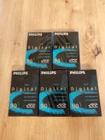 Lot de 5 Cassettes Philips DCC 90 Digital Compact Cassette