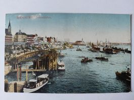 Alte Ansichtskarte Hamburg, Jonashafen, 1926, Top!