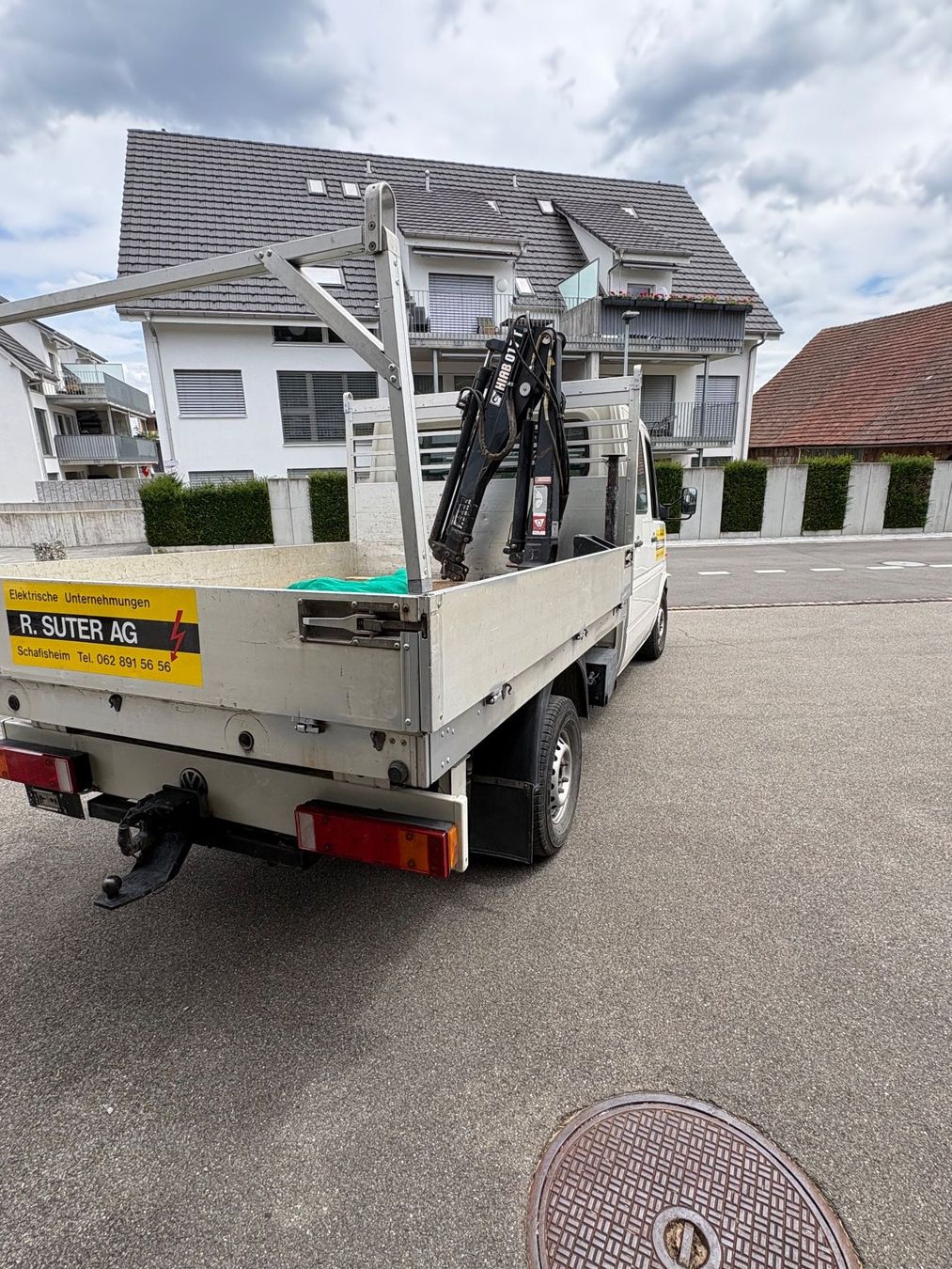 VW Nutzfahrzeuge: VW LT mit Kran ab Platz – Gebraucht aus Schafisheim von dan_rtk6 7