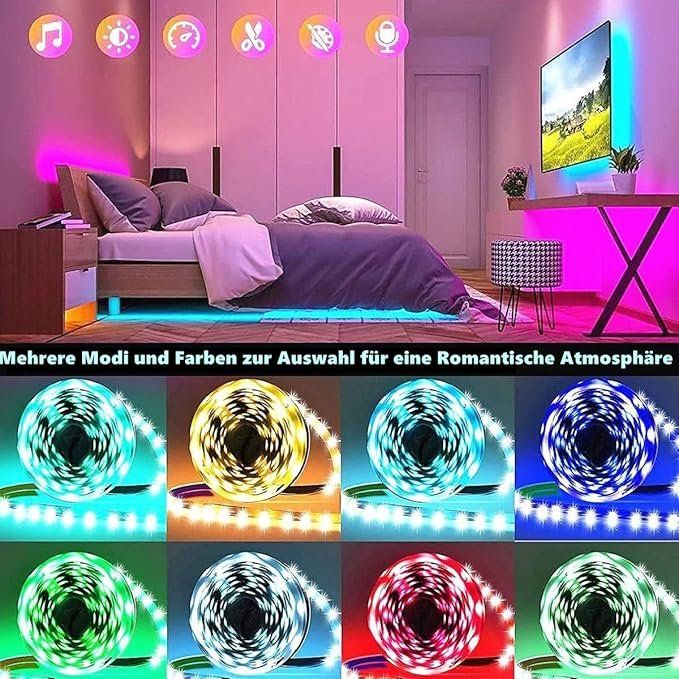 Lichterketten & Leisten: LED Streifen 30m, Energieklasse A – Neu und originalverpackt aus Oberentfelden von abz_l7vm 1