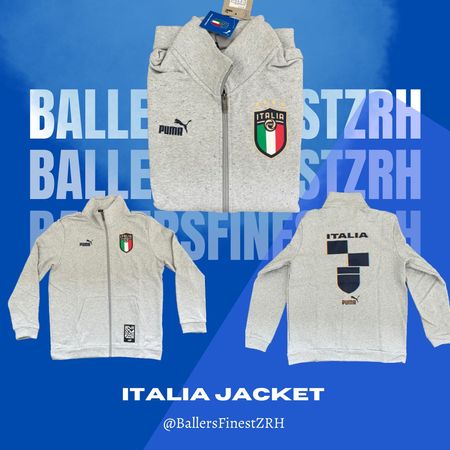 Italia 22/23 Puma Sweatjacke NEW; Gr.: M