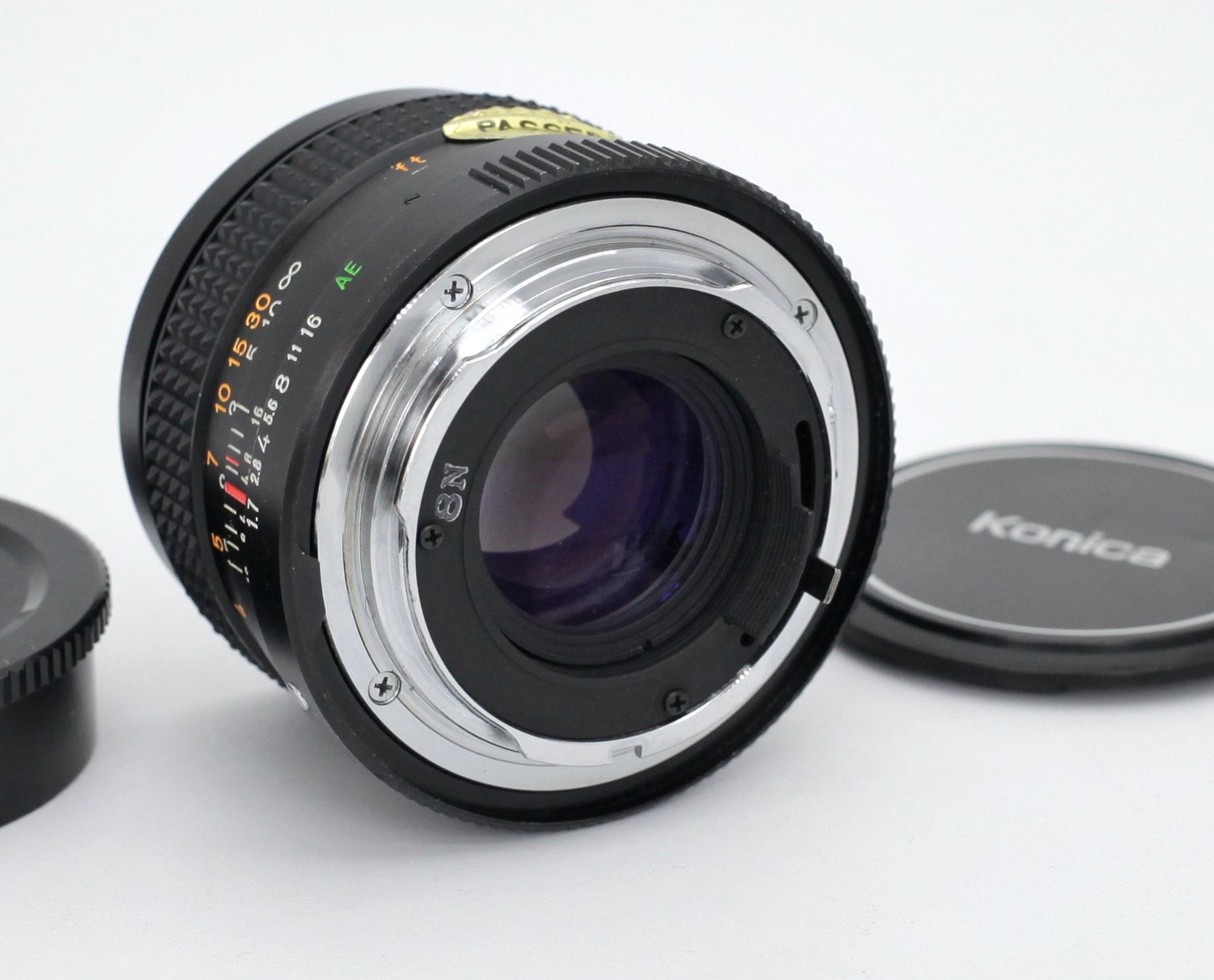 Konica Obiettivi: Konica Hexanon AR 50mm f1.7 Japan – Usato da Birsfelden venduto da Waldbrettspiel 4
