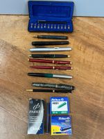 Lot Füllfederhalter - Pelikan Graphos/Parker/Waranted/Kaweco