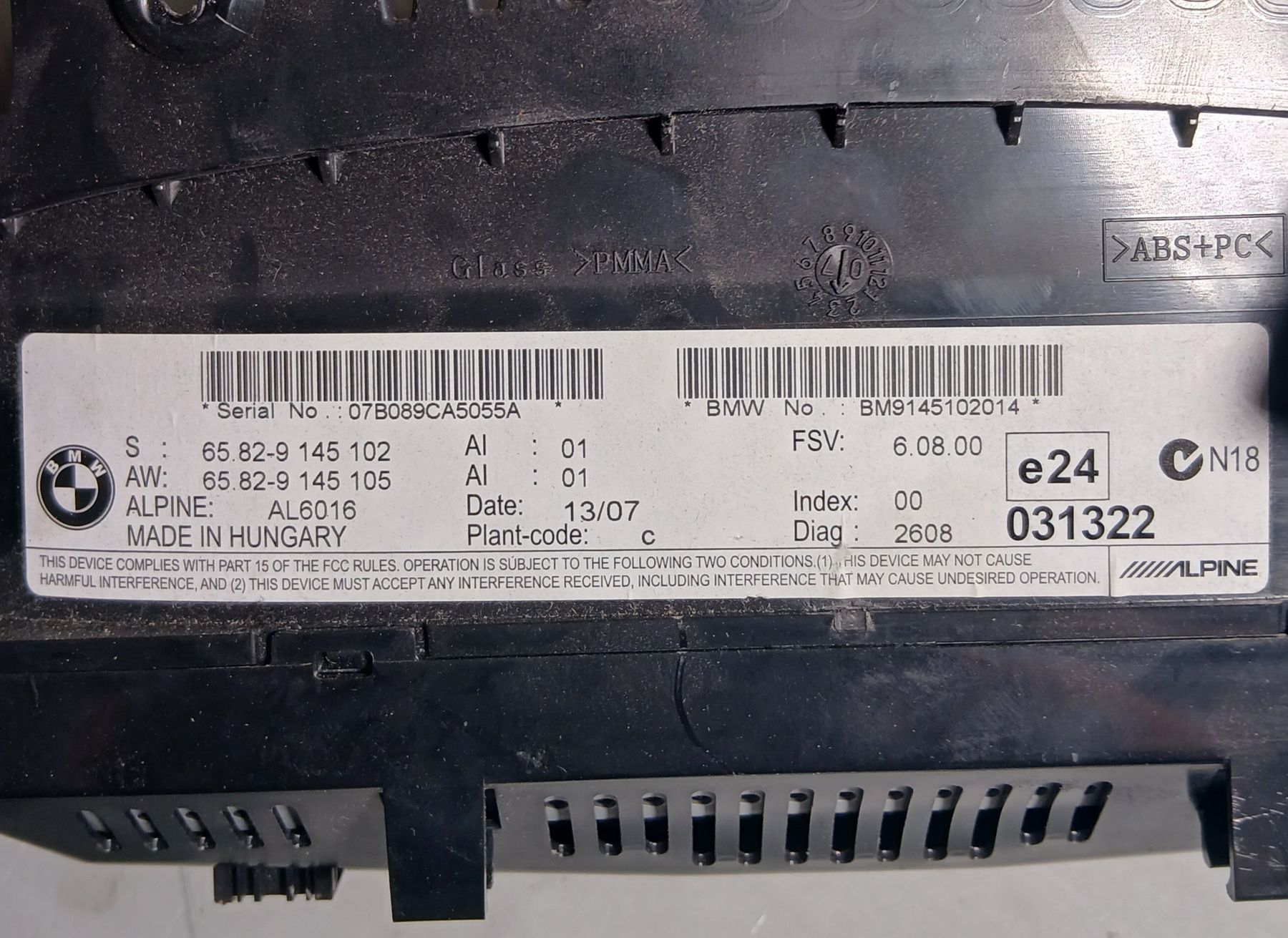 BMW Tutti pezzi di ricambio auto: Ordinateur de bord BMW E91 325 – Usato da la heutte venduto da Auto-stock 1