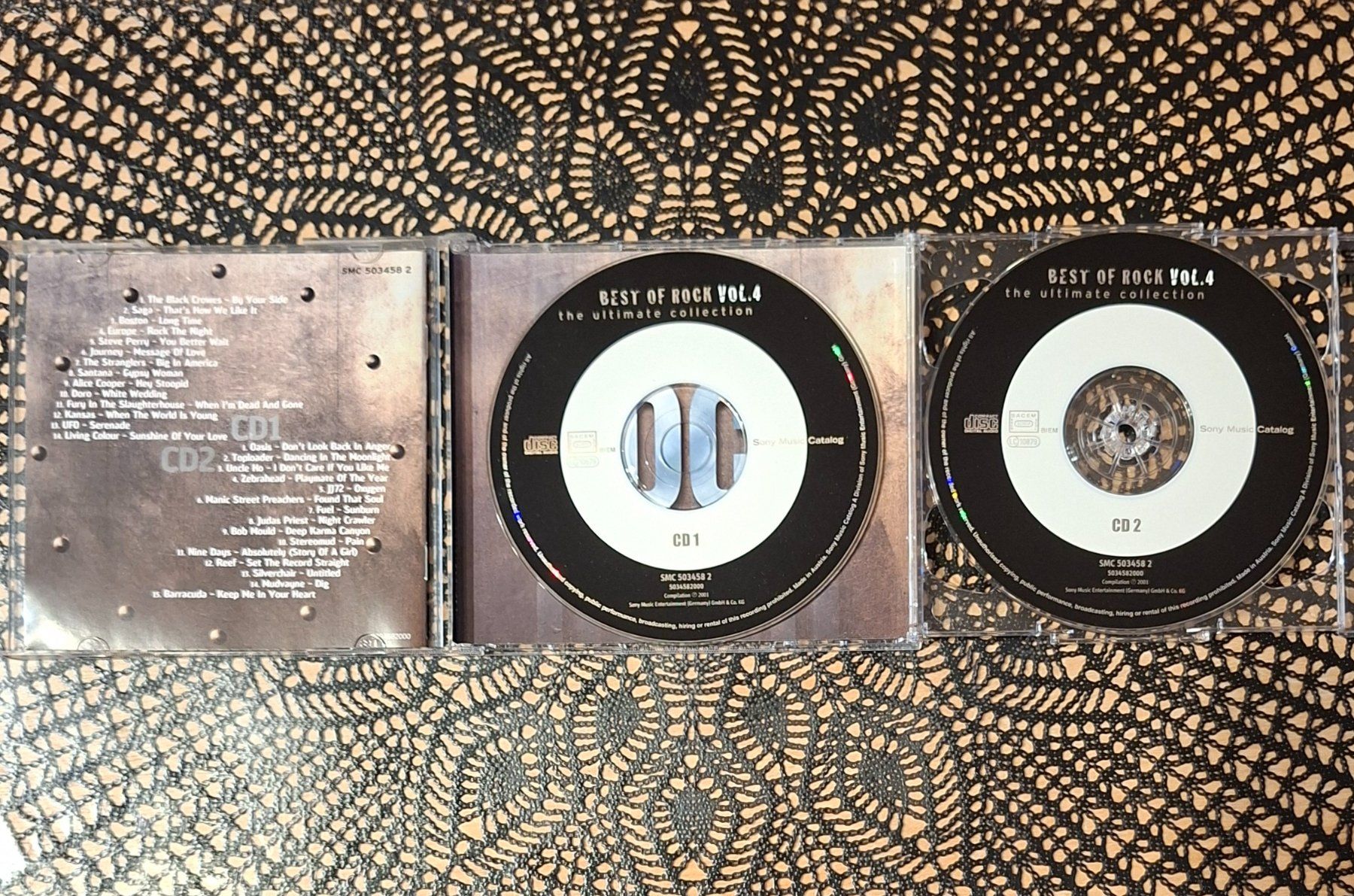CD: Best Of Rock Vol.4, 2CD Hit Compilation Sampler 2001 – Usato da Schönenberg TG venduto da breiti12 2