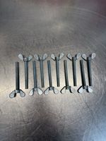 10 Flügel Schrauben M 6x60 DIN 316 verzinkt neu
