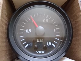 VDO Ladedruckanzeige NEU mit Beleuchtung, D= 50mm