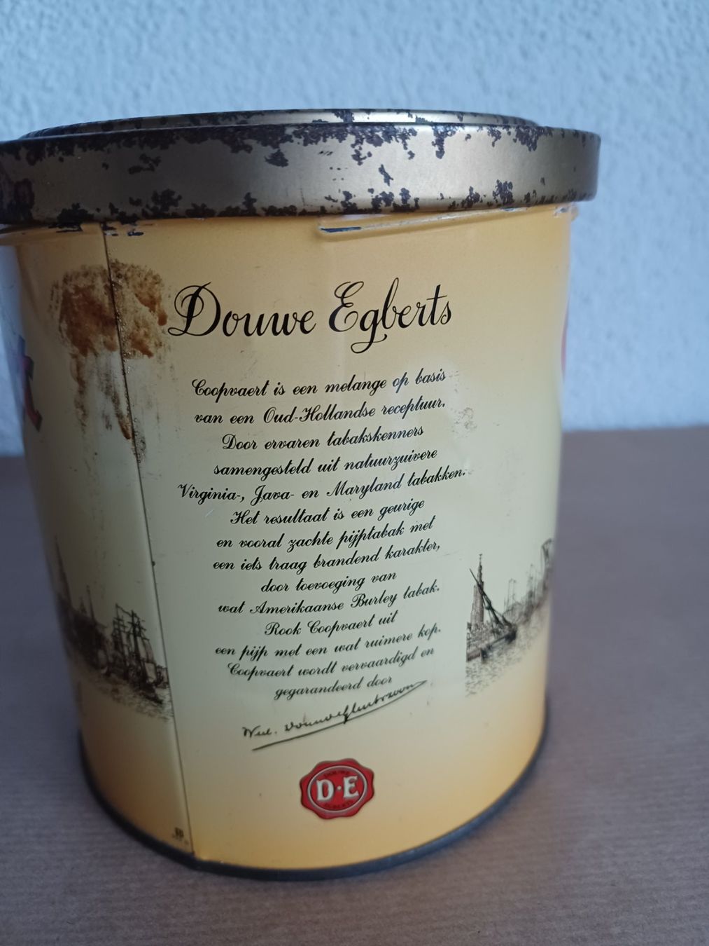 Pots: Rare antike Blechdose Tabak Coopvaert – D'occasion à Hagendorn par siwasi3 4