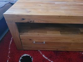 Top Zustand: Massiver Eiche Tv Möbel mit Schublade! (54)