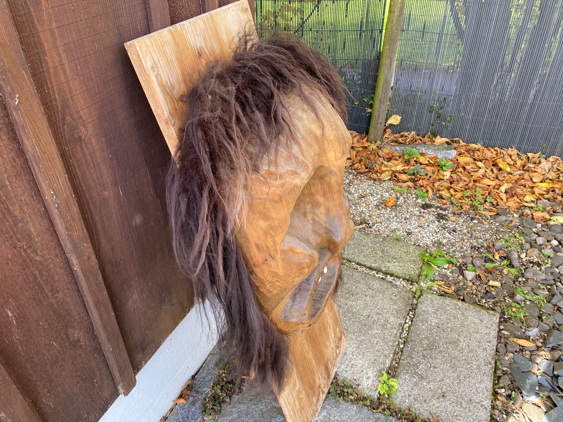 Altro in Antiquarato & Arte: wunderschöne riesige Walliser Holzmaske – Usato da Feldbach venduto da Olive1 3