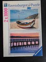 Puzzle Ravensburger 2x 1000 Teile - Boot und Steg