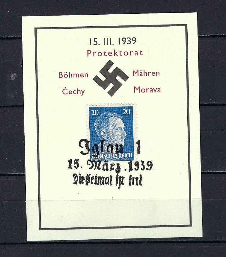 Tous les timbres: Protektorat B & M gest. – D'occasion à Altstätten SG par Nandodax