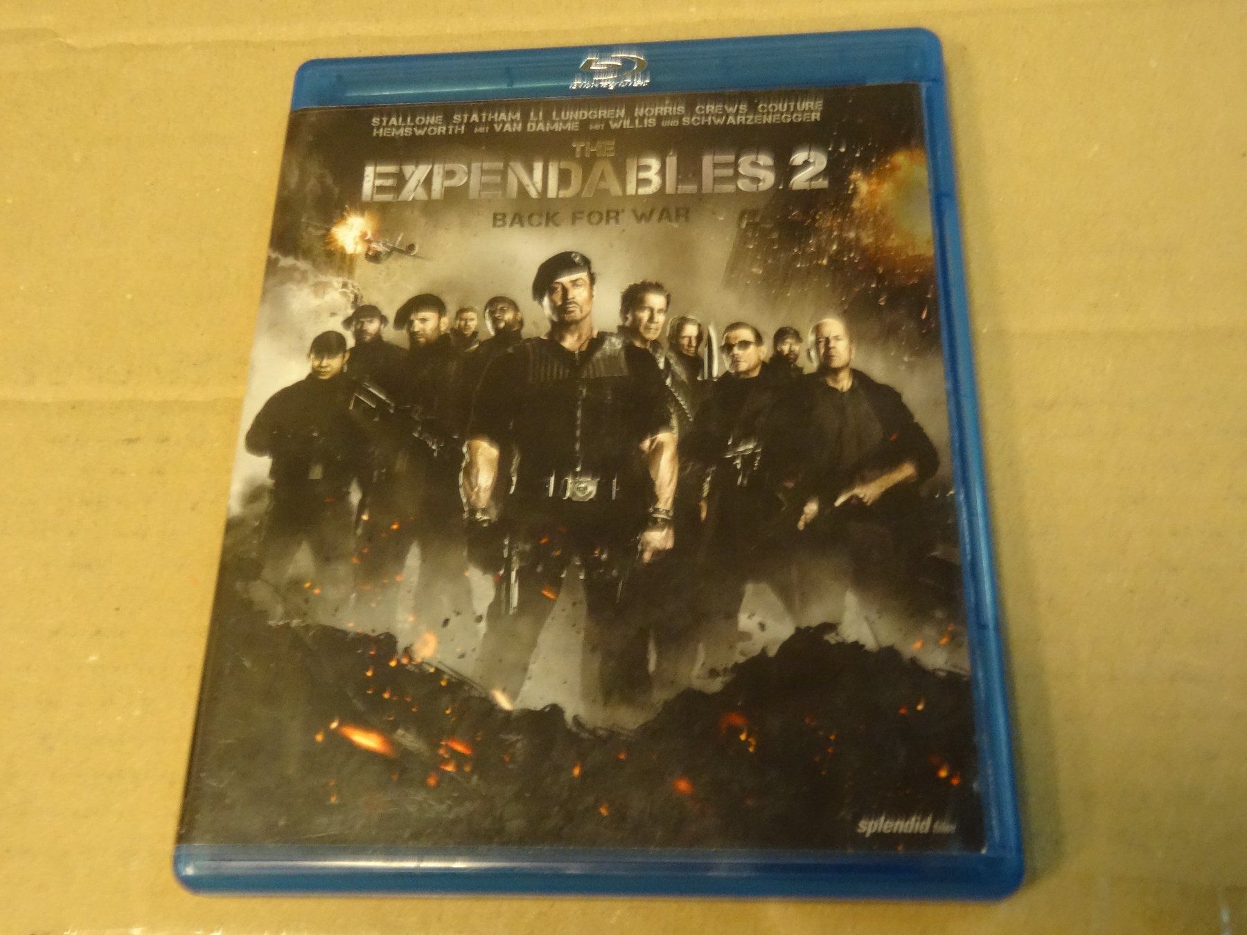 Tutti i DVDs: The Expendables 2 - Back for War BLU-RAY – Usato da Olten venduto da Disc-Verkauf