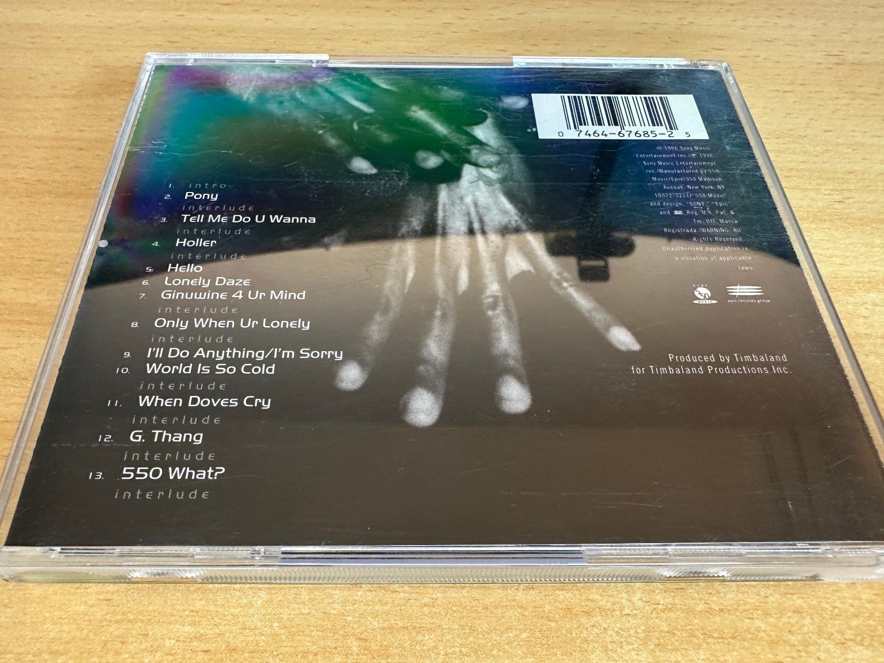 CD: Ginuwine – Ginuwine... The Bachelor – Usato da Rikon im Tösstal venduto da Alpenmutz 1