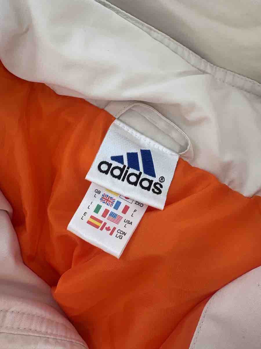 Adidas Giacche: Giacca Adidas bianca e arancione – Usato da Giubiasco venduto da mol_f9mf 5
