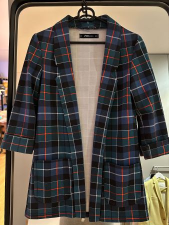 Modischer Blazer im Schottenmuster, Grösse XS - Top Zustand!