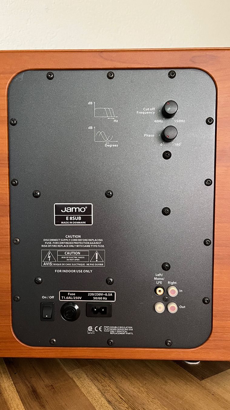 Jamo Home Cinema: Jamo Subwoofer E8 SUB – Usato da Pratteln venduto da Zen200 4