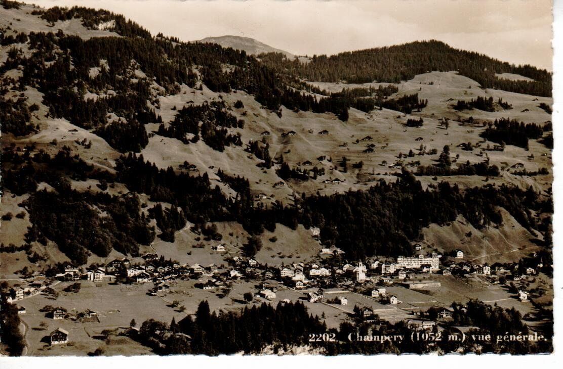 Cartoline postali: Champéry – Usato da Wolhusen venduto da Curver9