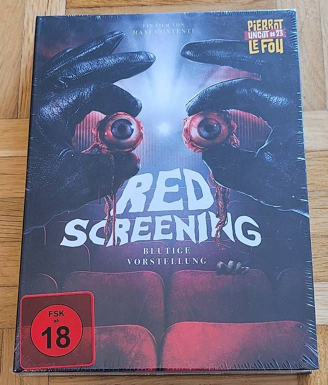 Tutti i DVDs: RED SCREENING - LIM. MEDIABOOK BLU-RAY / OVP – Nuovo e nell'imballaggio originale da Arbon venduto da Wizle