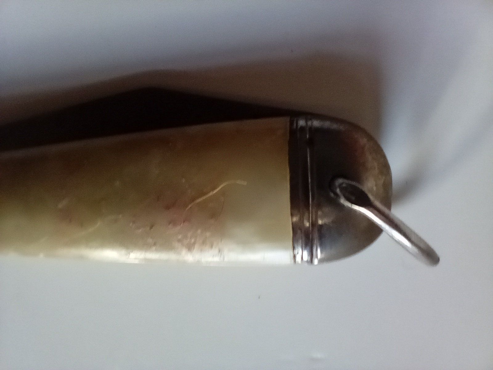 Taschenmesser: Vintage Sackmesser Richards Sheffield Perlmuttschale England – Gebraucht aus Oberdorf BL von Barocki888 3