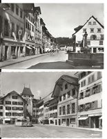 Willisau LU Zentrum 2AK mit Rest. Schlüssel 1950 sehr gut er