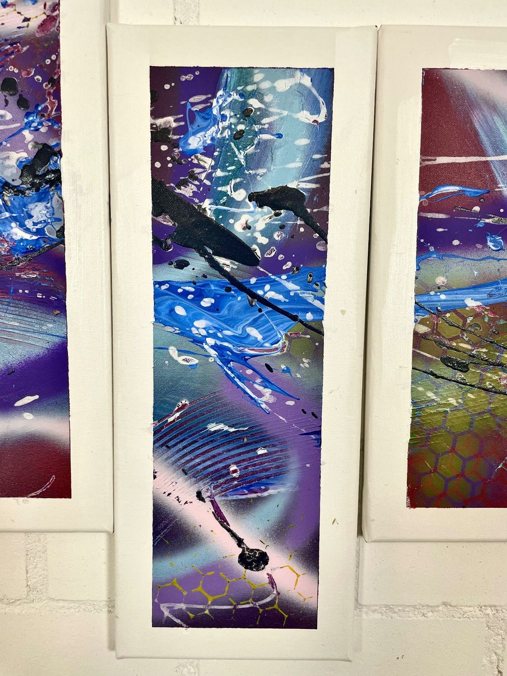 Gemälde: Gemälde Acrylbild abstrakt 60 x 160 cm – Neu und originalverpackt aus Aarburg von Nikys-Woods 5