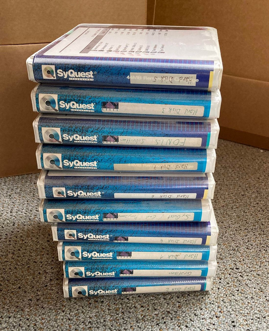 Disques durs: Wechselplatten SyQuest 44MB – D'occasion à Kirchberg SG par rob_zjc9 2