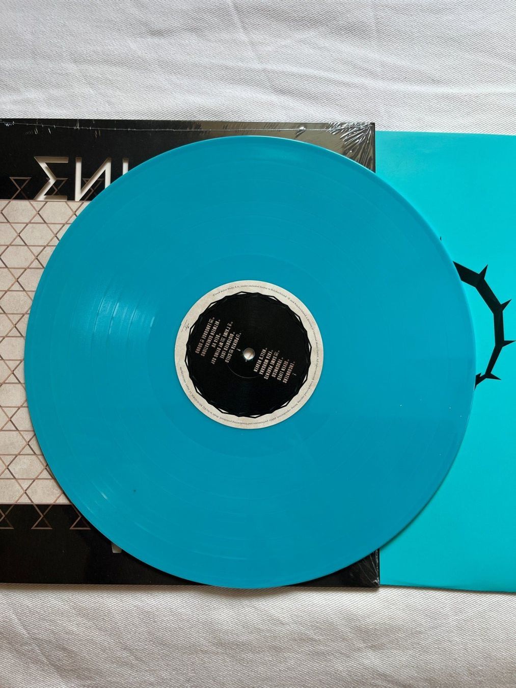 Schallplatten: Enigma -  Seven Lives, Many Faces Vinyl LP Blue – Gebraucht aus Effretikon von ChrisLamberger 3