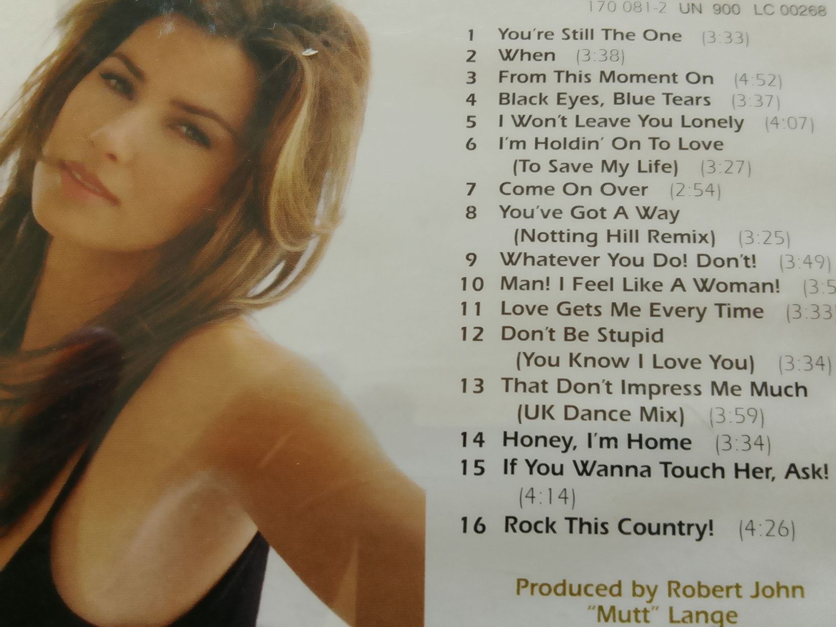 CD: Shania Twain – Usato da Liebefeld venduto da CD-Urs 1