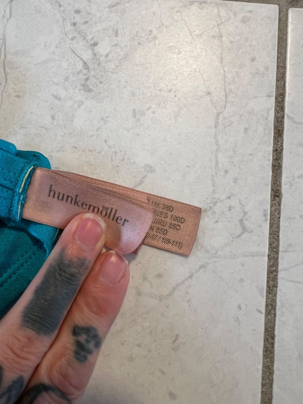 Hunkemöller Costumi da bagno & Bikini: Hunkemöller Bikini Türkis XL /85D – Usato da Mumpf venduto da Roxy_Piercing 2