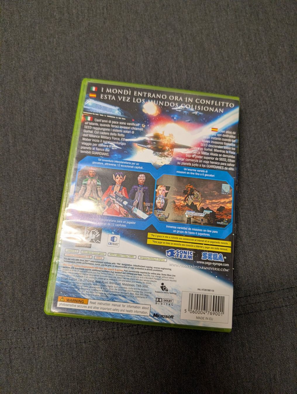 Giochi: Phantasy star universe Microsoft Xbox 360 – Usato da Giubiasco venduto da Ticinerd 1