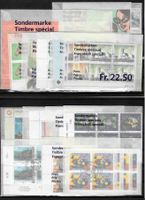 2003, Lot Viererblocks gestempelt ET in Tüten (15751)