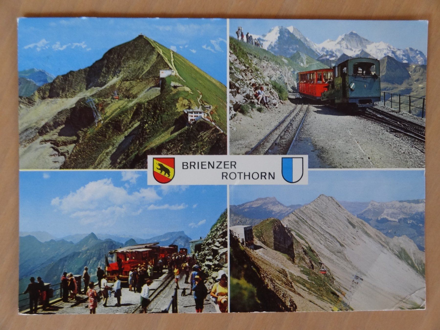 Ansichtskarten: Brienzer Rothorn-Bahn - 1983 – Gebraucht aus St Léonard von Riglin