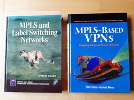 2 Bücher MPLS Label Switching Networks und MPLS-Based VPNs