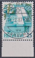 X82) Postbeförderung 734 ET Vollstempel, sehe Beschreibung