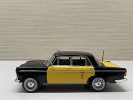 Modellauto 1:43 Taxi schwarz gelb Nummer 1304 ! 
