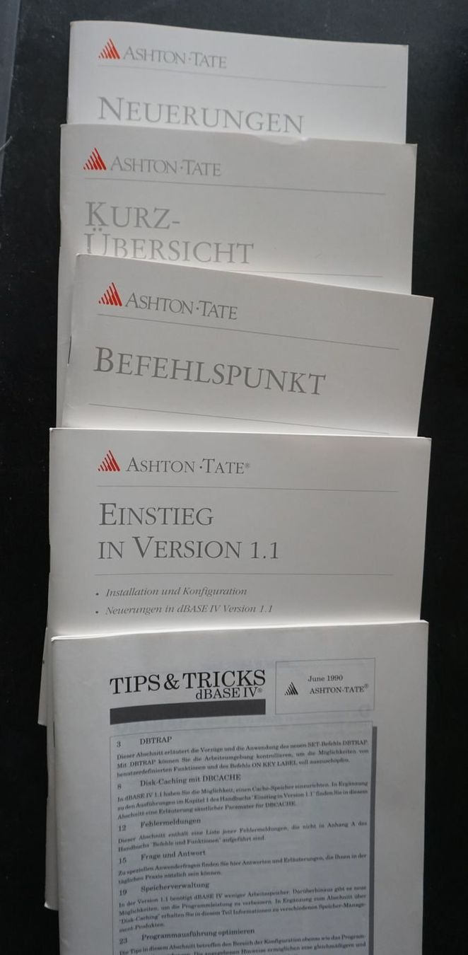 Software: dBase IV für DOS – Gebraucht aus St.Gallen von He2 6