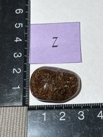 Rutilquarz. Edelstein Quarz mit Rutil
