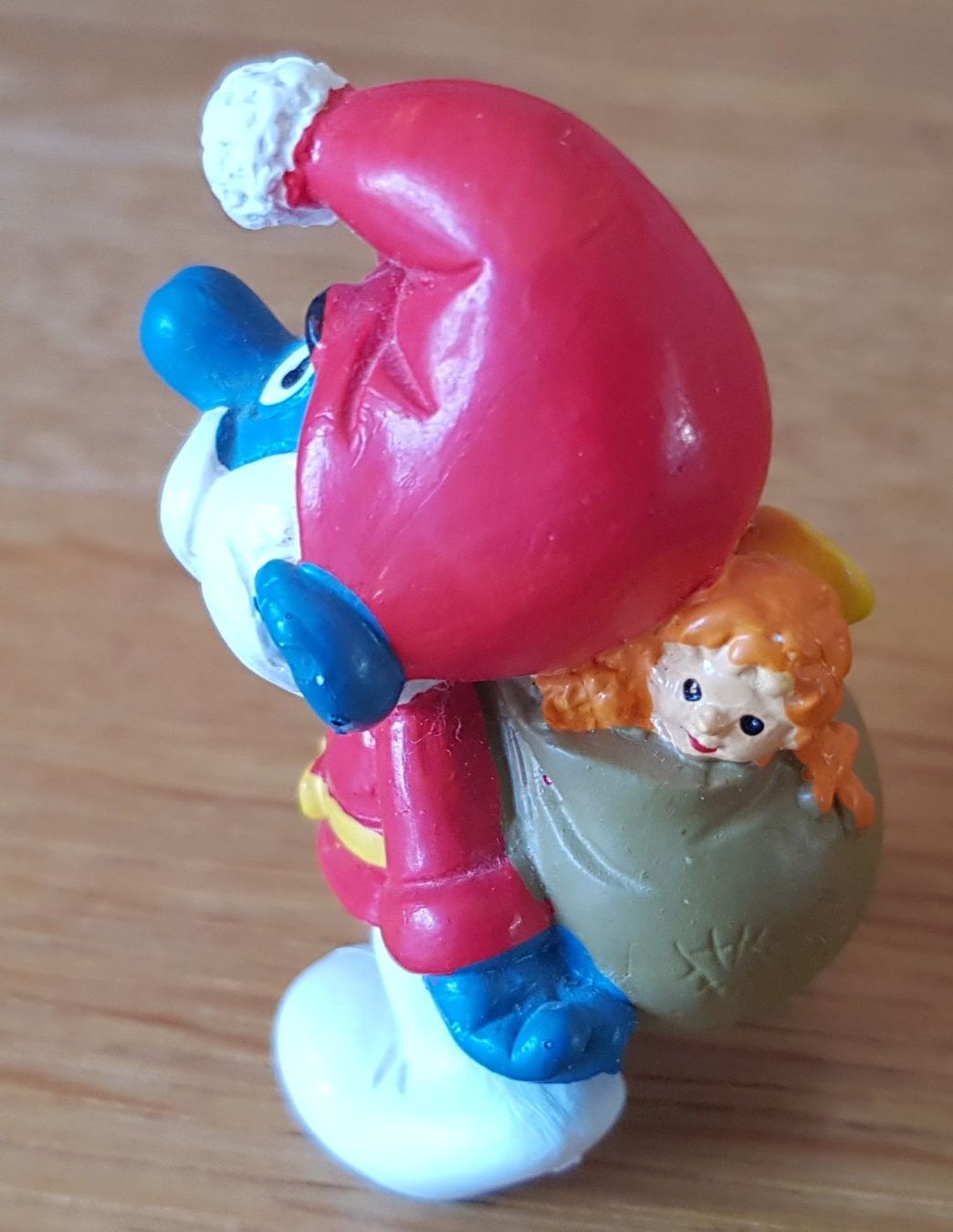 Bullyland Spielzeuge: Bully-Spielfigur Schlumpf Weihnachtsmann – Gebraucht aus Schaffhausen von asyouwestley 1
