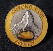 GG240 - Pin Curling Club Zermatt / Matterhorn Wallis
