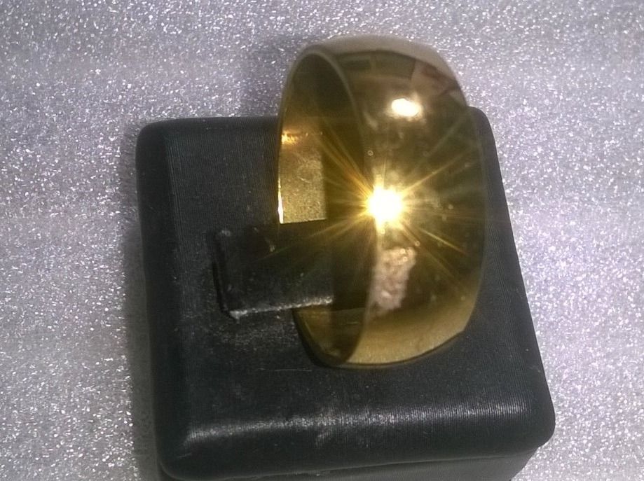 Anelli: RING EDELSTHAL,,,VERGOLDET,,,GLANZIG – Nuovo (secondo la descrizione) da Basel venduto da bijoutrie_4