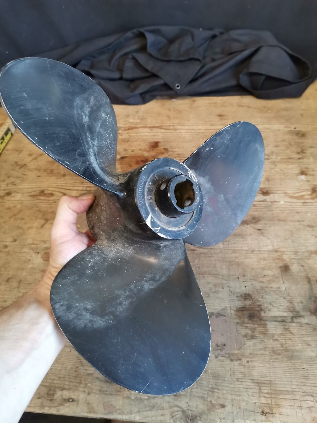 Barche: Schiffschraube, Schiffsschraube, Propeller, Nautik Dekoratio – Usato da Wiedlisbach venduto da materialkreislauf 8