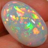 24.8 Karat - Brillanter Äthiopischer Welo Opal