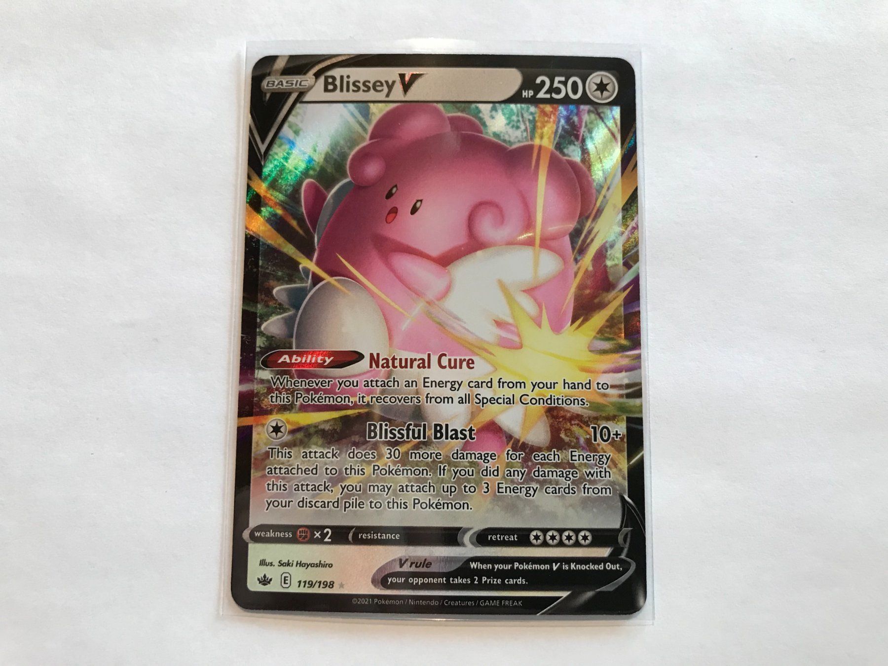 Pokémon Carte collezionabili: Blissey V EN – Usato da Hagendorn venduto da Pokecollectorch