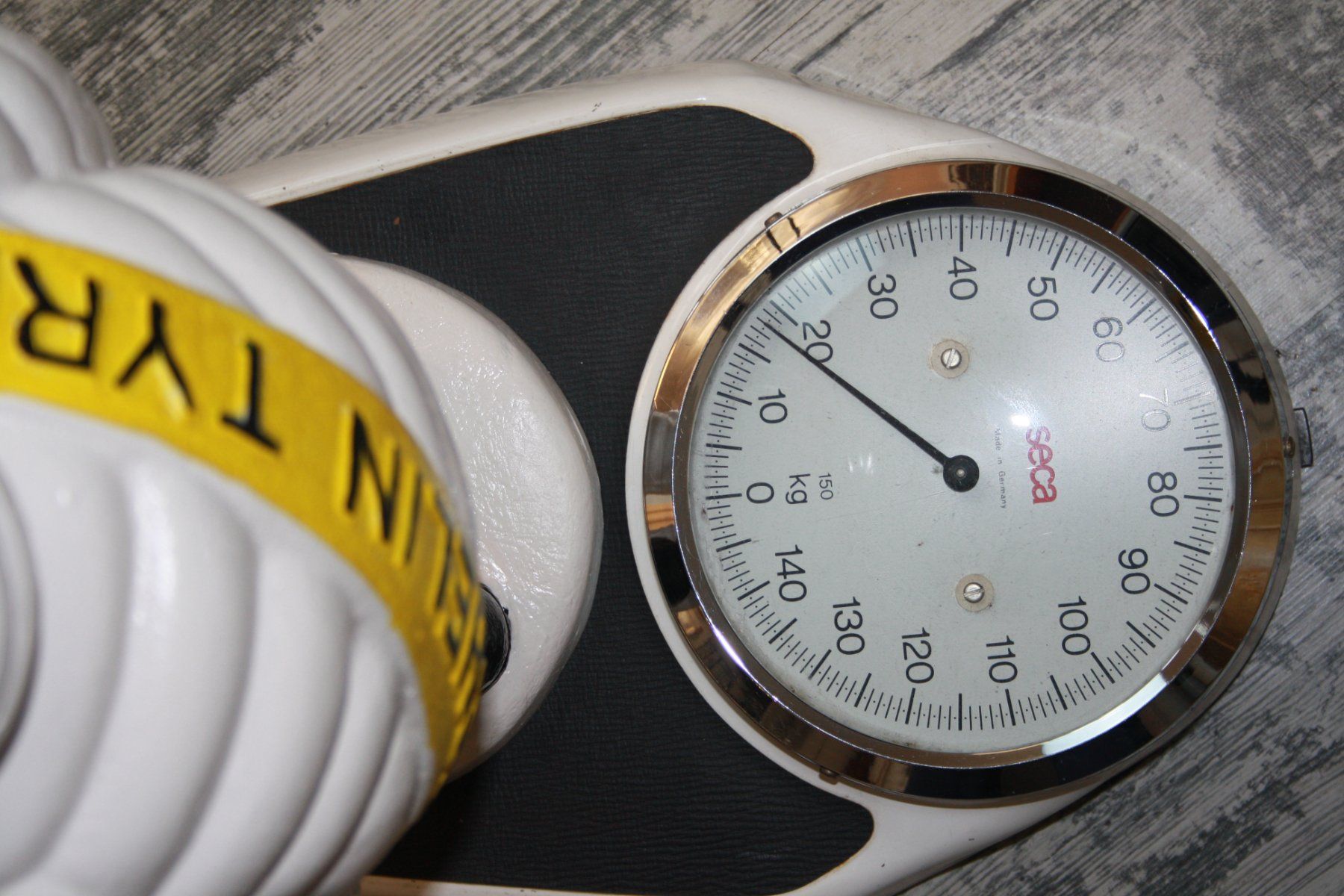 Michelin Statuette: MICHELIN MANN BIBENDUM EISEN  17/18 Kg. – Usato da Wauwil venduto da Pneuedy 8